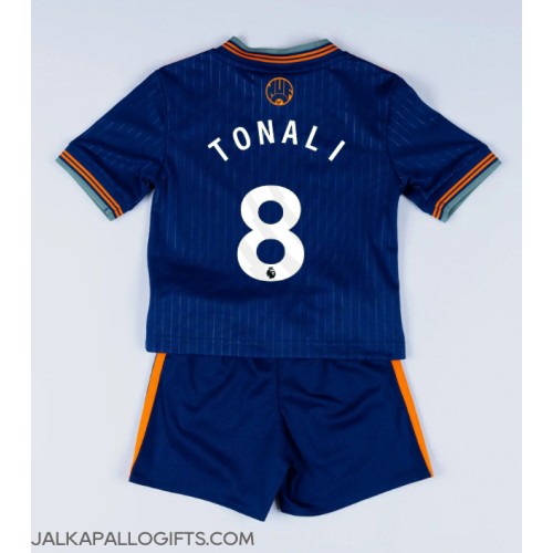 Newcastle United Sandro Tonali #8 Kolmas Peliasu Lasten 2025-26 Lyhythihainen (+ Lyhyet housut)